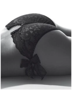 Culotte Coquine Aubade Boîte à Désir (Noir)