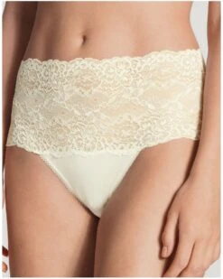 Culotte Haute Calida Sensual Secrets (Alabaster Crème)