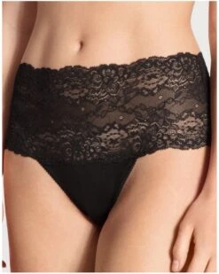 Culotte Haute Calida Sensual Secrets (Noir)