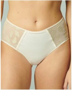 Simone Perele Culotte Taille Haute Simone Pérèle Dahlia (Perle Ivoire)
