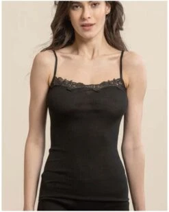 Débardeur Bretelles Fines Moretta Laine & Soie