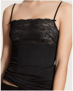 Débardeur Bretelles Spaghettis Calida Sensual Secrets (Noir)