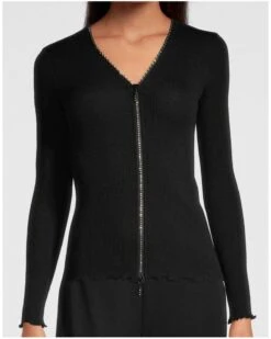 Gilet Oscalito Strass (Noir)