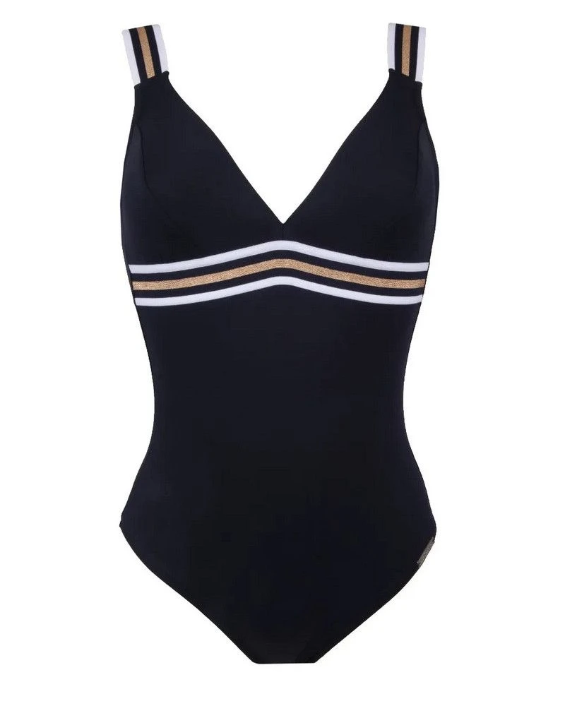 Maillot De Bain Une Pièce Nageur Maintien Ouvert Lise Charmel Energie Nautique (Encre Nautique) – Image 2