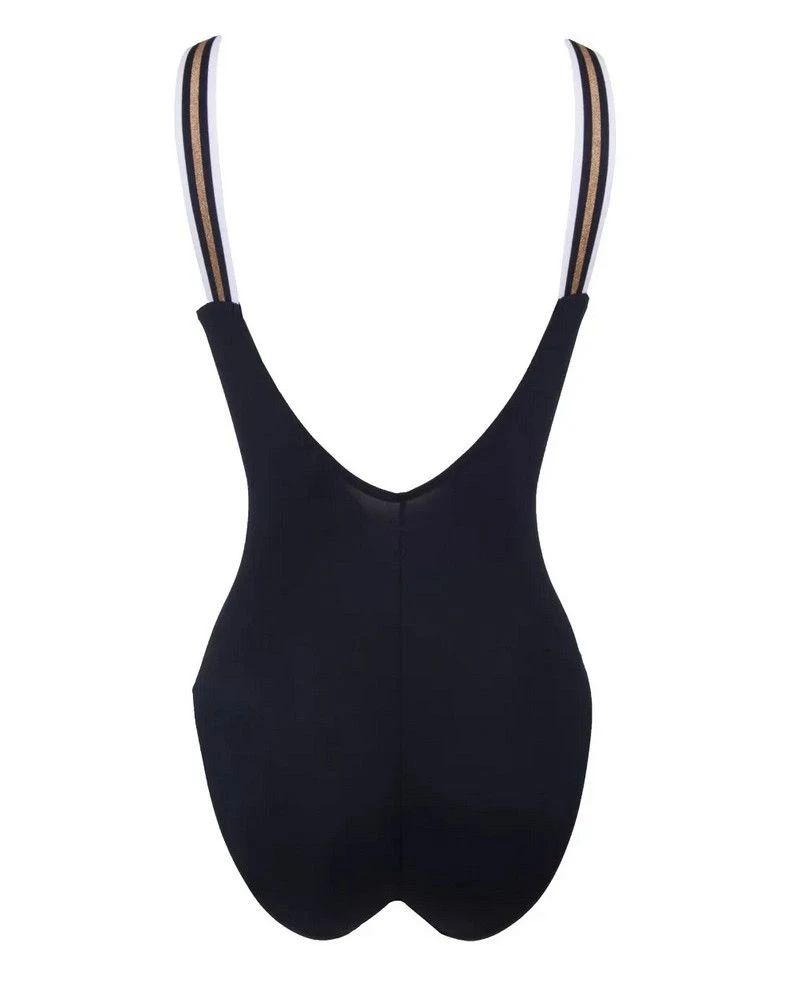 Maillot De Bain Une Pièce Nageur Maintien Ouvert Lise Charmel Energie Nautique (Encre Nautique) – Image 3