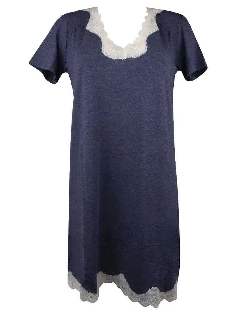 Nuisette Manches Courtes Antigel Simply Perfect (Bleu ChinĂ© Nacre) â Image 2