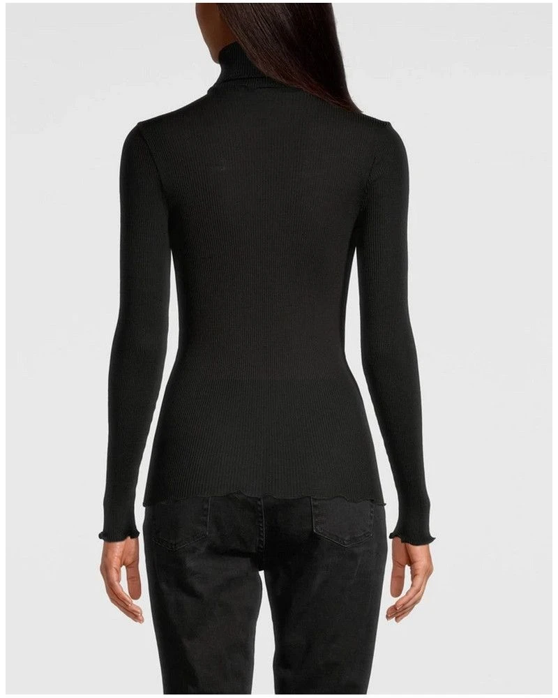 Pull Col RoulĂ© Oscalito 3438 (Noir) â Image 3