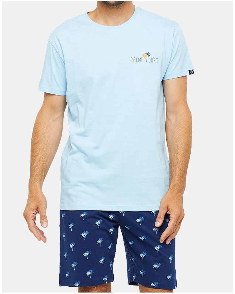 Pyjama Court PAUPALME 100% Coton Arthur