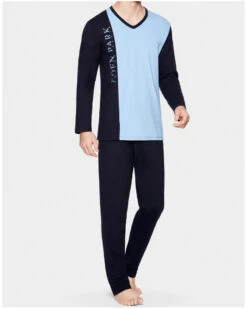 Pyjama Long Eden Park H19 100% Coton (BL041)