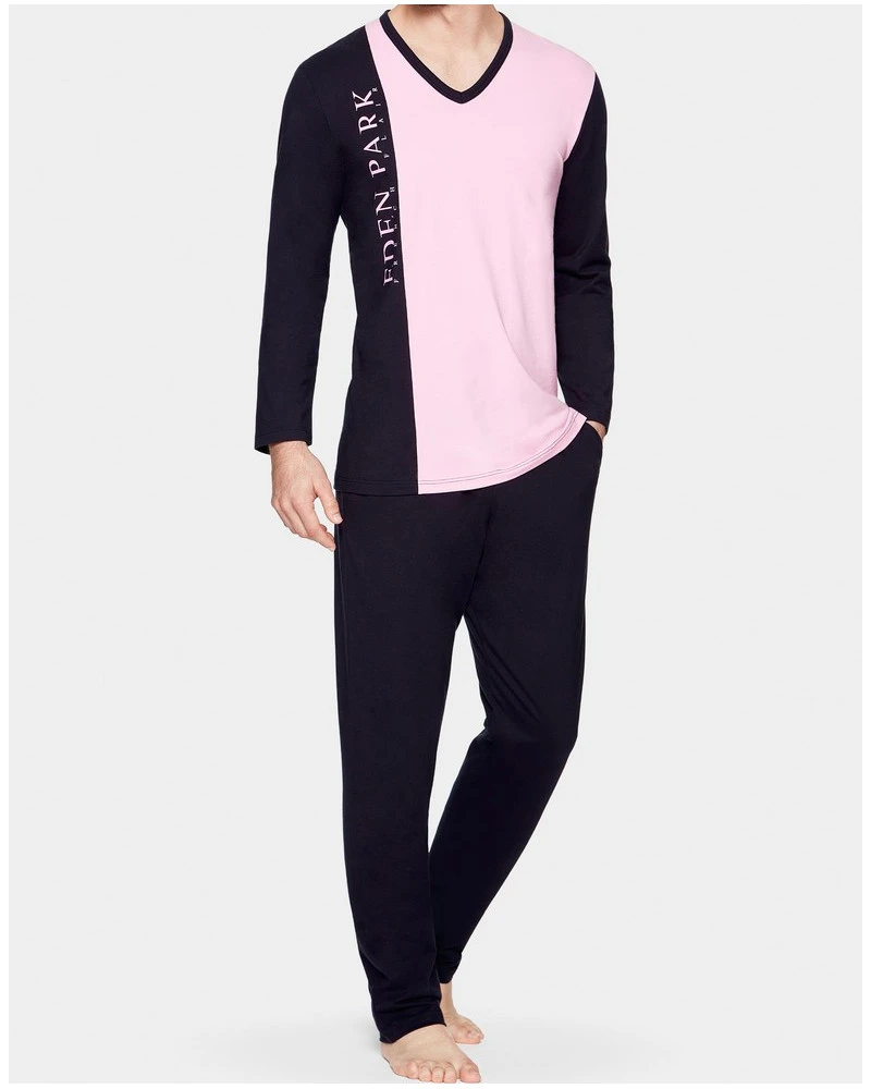 Pyjama Long Eden Park H19 100% Coton (PKD85)