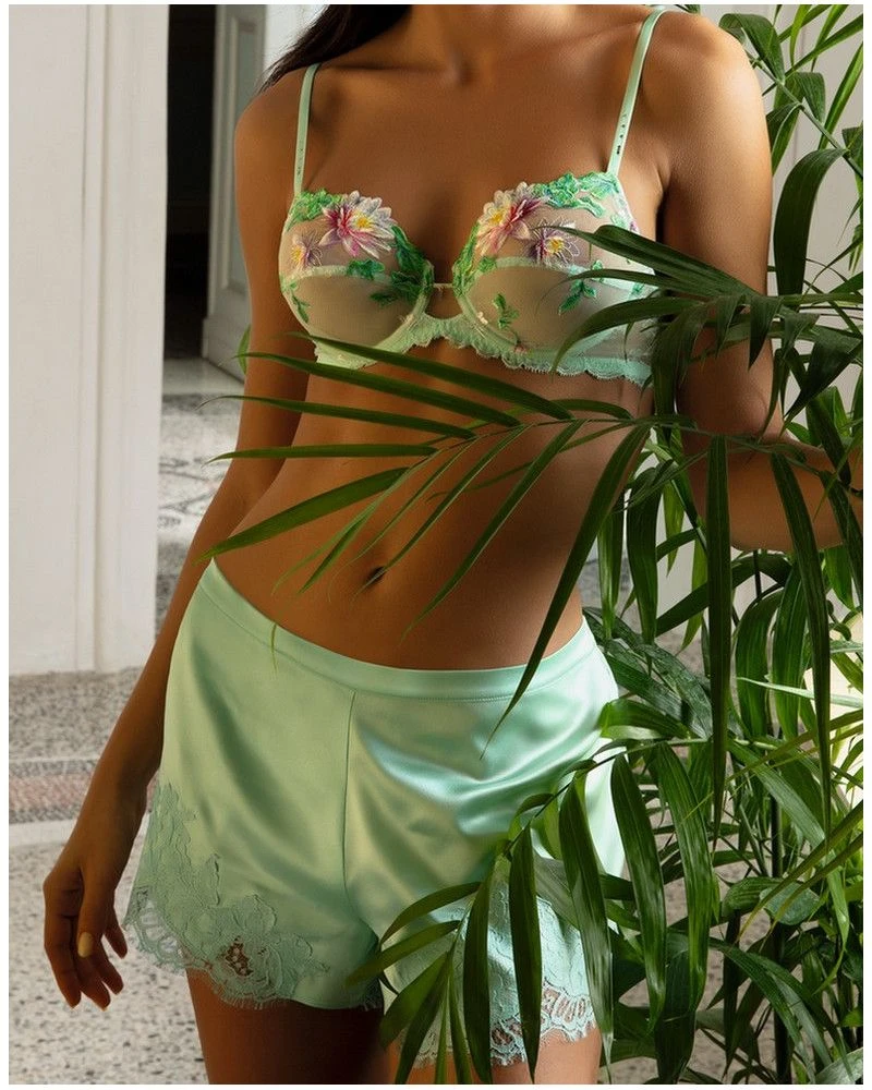Short Lise Charmel Amour Nymphea (Jade Aqua) – Image 3