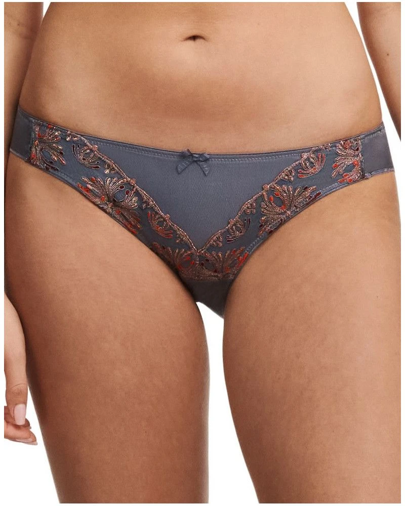 Slip Chantelle Champs-Elysées (Slate Grey)