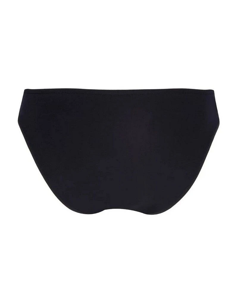 Slip De Bain Taille Basse Lise Charmel Ajourage Couture (Noir) – Image 2
