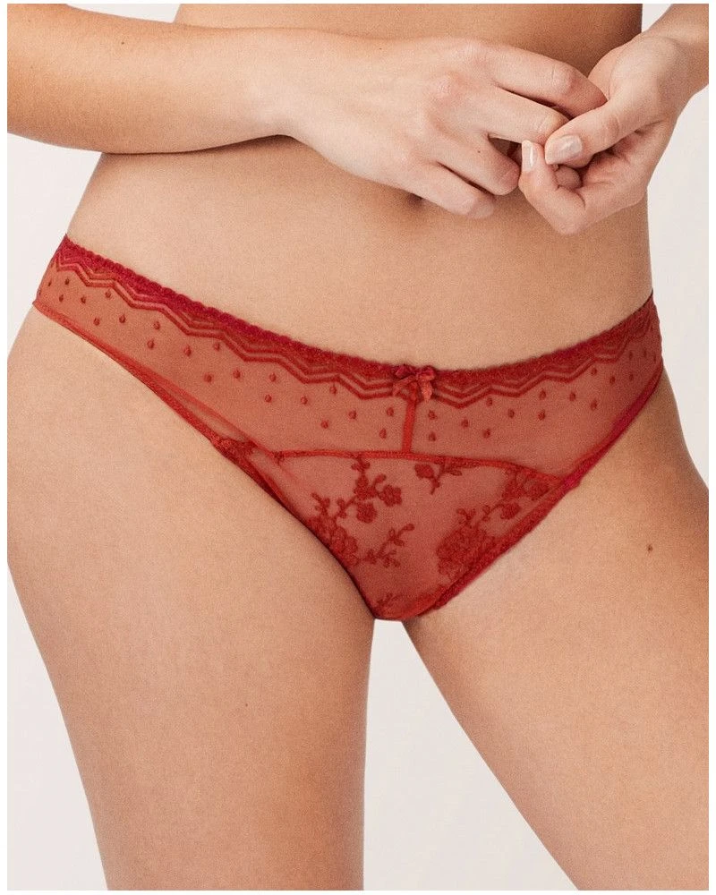 Slip Empreinte Ellen (Rouge Toscan) â Image 2