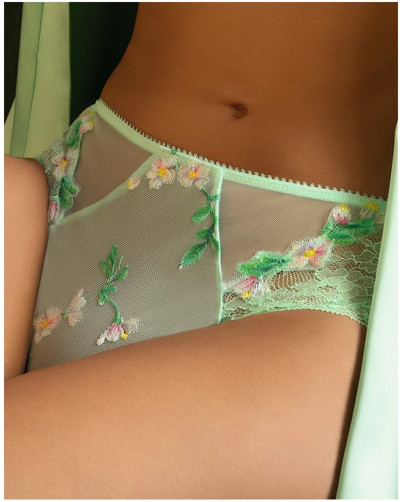 Slip Haut Lise Charmel Amour Nymphea (Jade Aqua) – Image 2