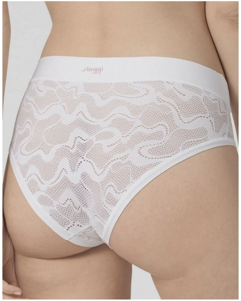 Slip Midi Sloggi GO Allround Lace (Blanc) – Image 2