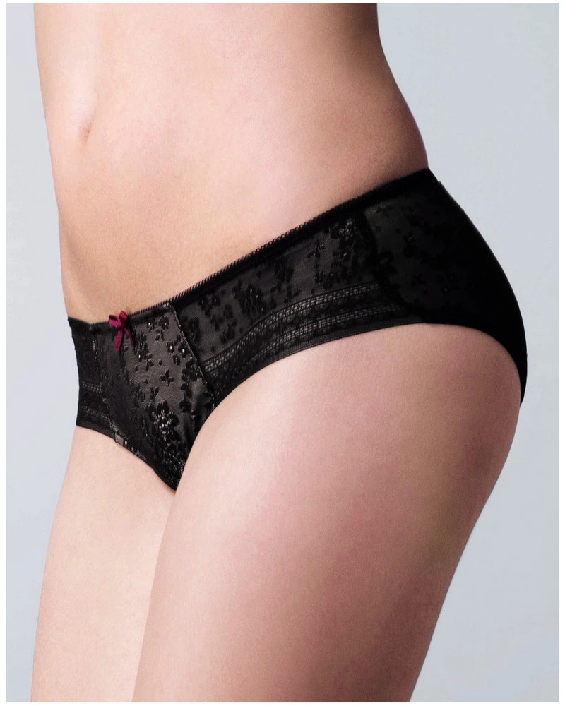 Slip Rosa Faia Fleur (Noir) – Image 2