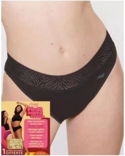 Slip Tai Menstruel Light Sloggi Period Pants (Noir)