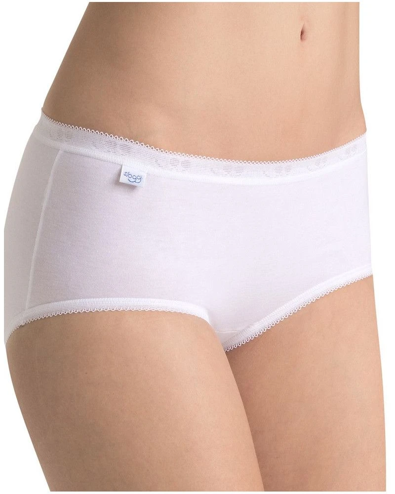 Slips Midi Basic + Sloggi (Lot De 4)