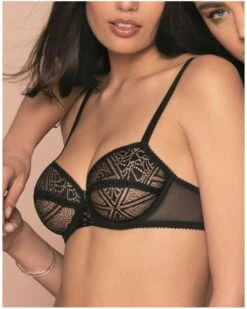 Soutien-gorge Armatures Antigel Déco Folies (Noir)