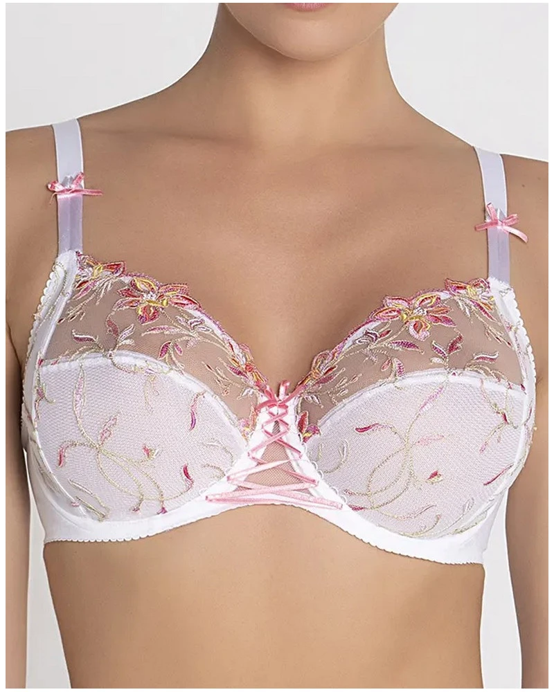 Soutien-gorge Armatures Bien-être Lise Charmel Été Frivole (Blanc Frivole) – Image 4