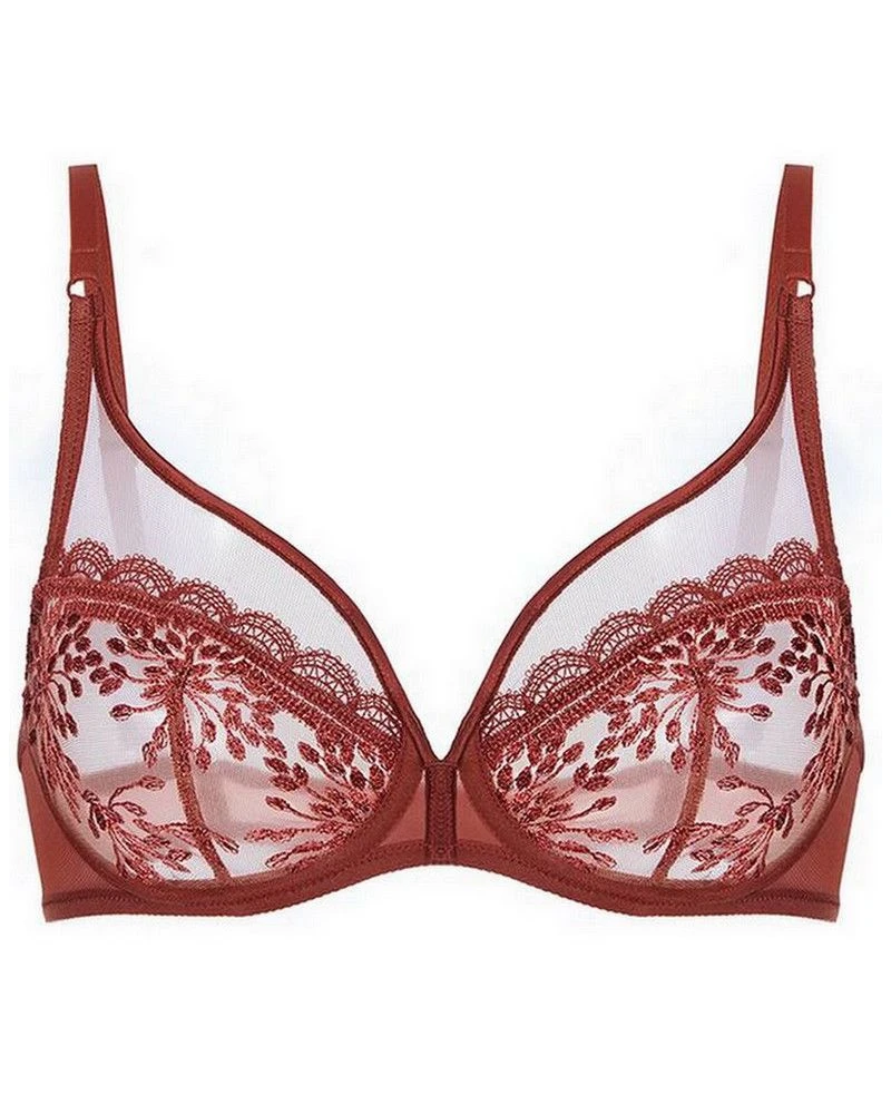 Simone Perele Soutien-gorge Armatures Décolleté Plongeant Simone Pérèle Singulière (Terre De Sienne) – Image 6