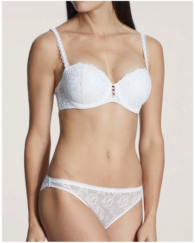 Soutien-gorge Bandeau Coque Aubade Pour Toujours (Opale) â Image 3