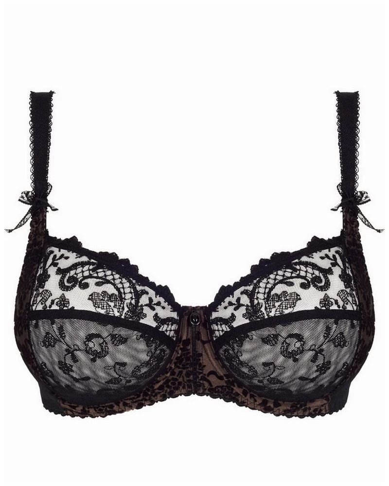Soutien-gorge Classique Avec Armatures Empreinte Gaby (Noir) â Image 2