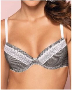 Soutien-gorge Coque Antigel Vichy Citadine (Vichy Noir)