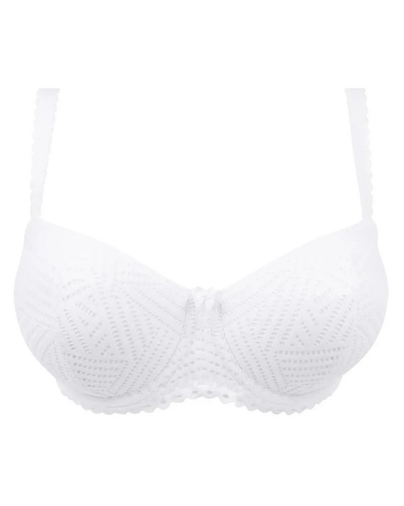 Soutien-gorge Coque Bonnets Profonds Antigel Tressage Graphic (Tressage Blanc) – Image 3