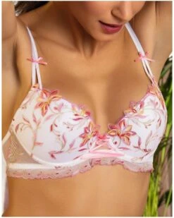 Soutien-gorge Coque Lise Charmel Été Frivole (Blanc Frivole)