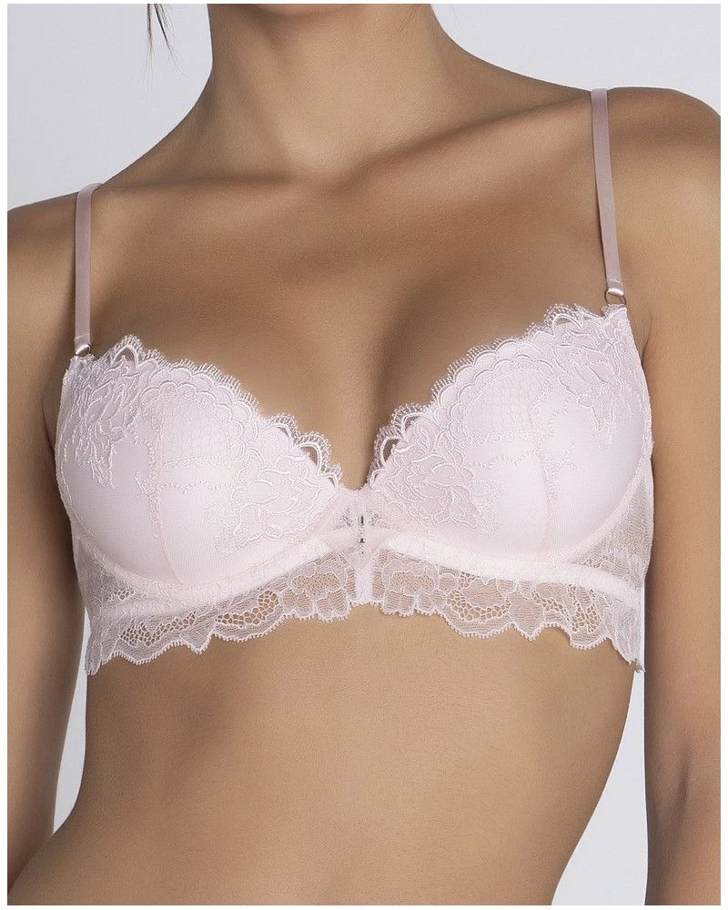 Soutien-gorge Coque Lise Charmel Sublime En Dentelle (Rose Sublime) – Image 3