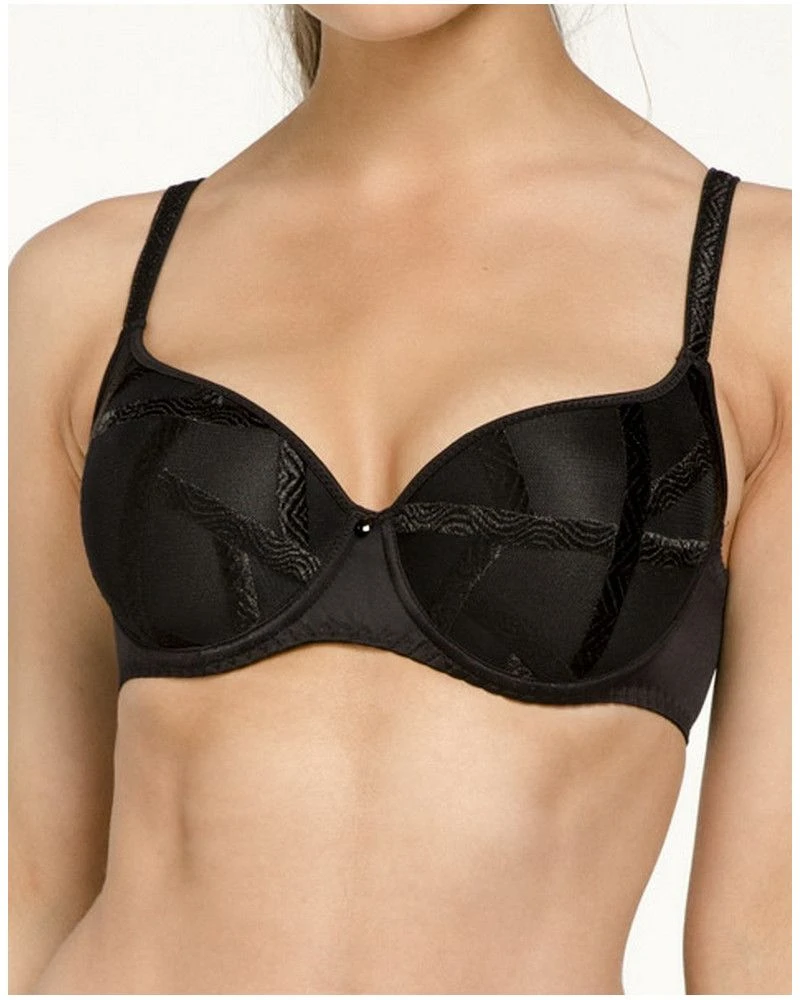 Soutien-gorge Coque Louisa Bracq Série (Noir)