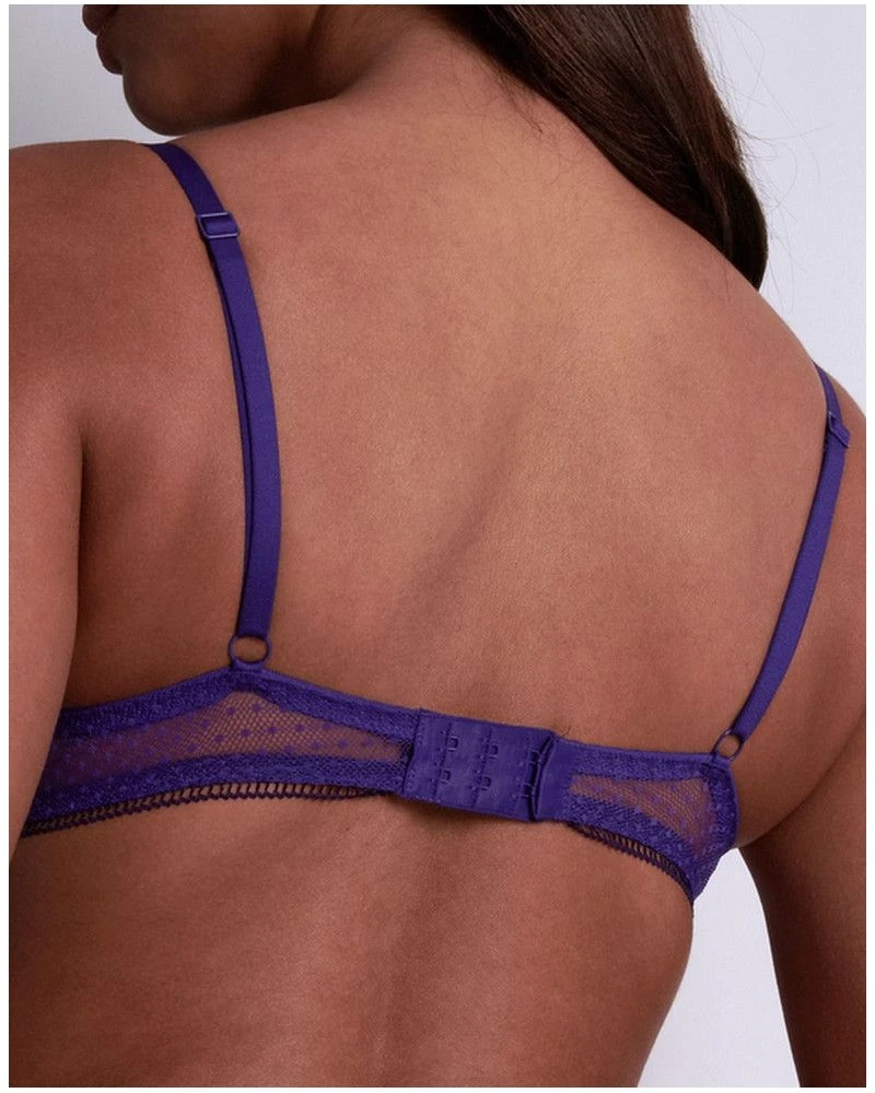 Soutien-gorge Coque Plunge Aubade Illusion Fauve (Ultraviolet) – Image 5