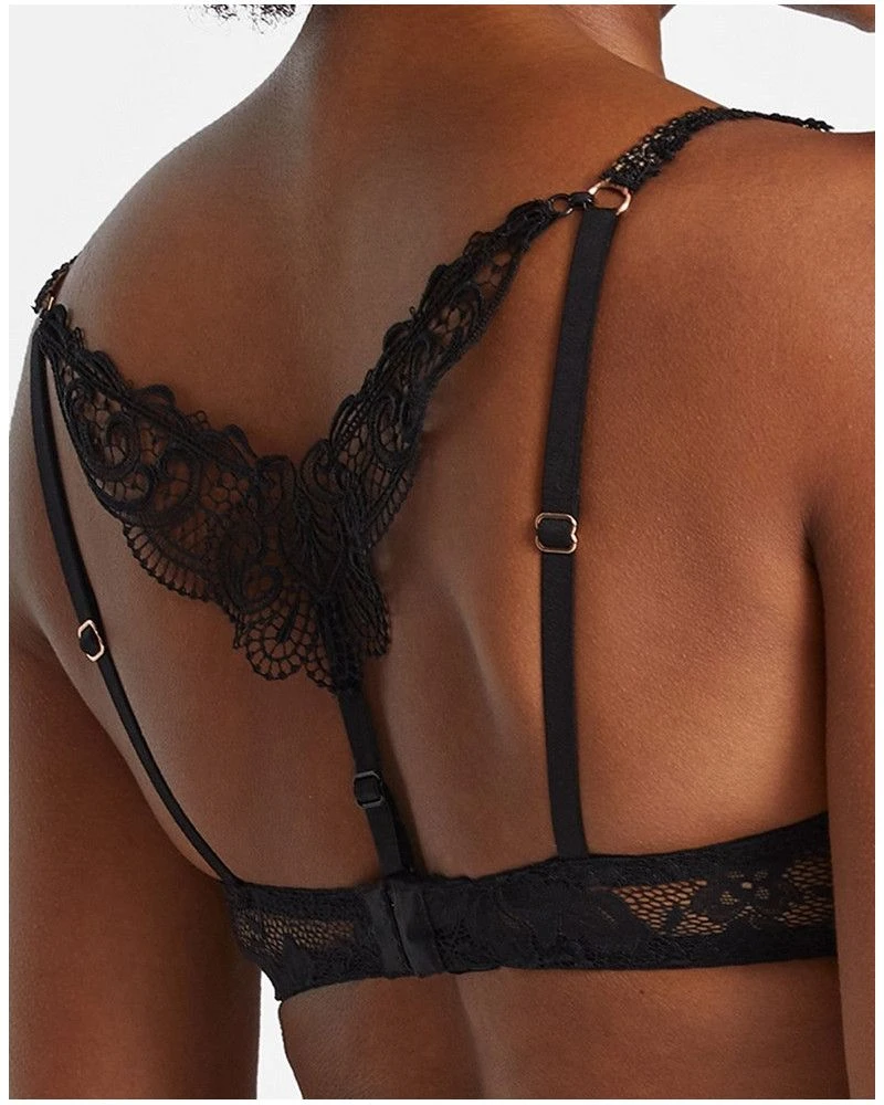 Soutien-gorge Coque Plunge Aubade Night Bird (Black Queen) – Image 3