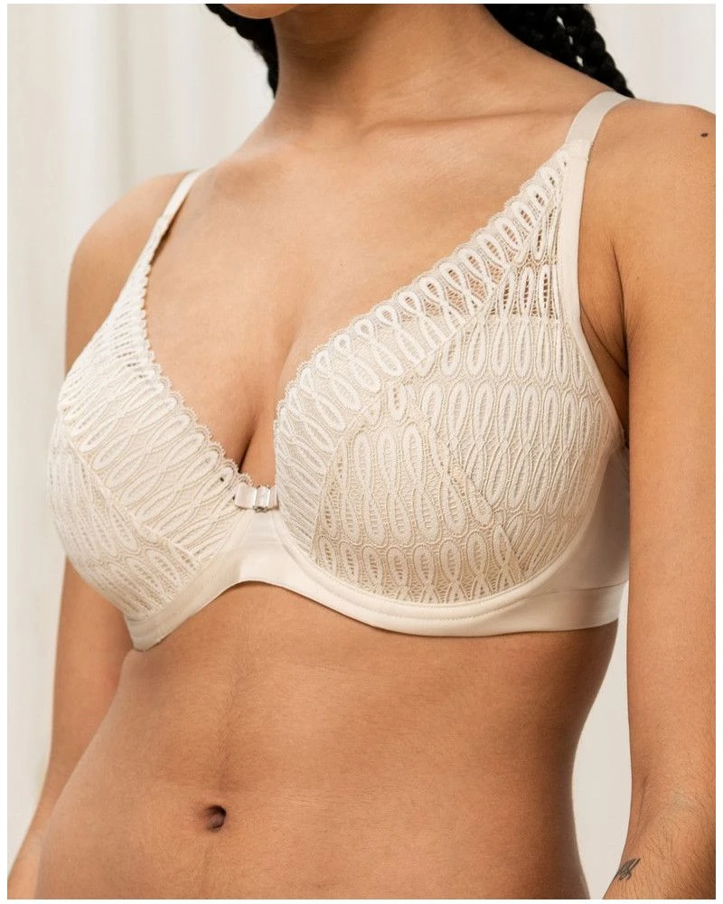 Soutien-gorge Coque Plunge Triumph Aura Spotlight (Creamy Dream)