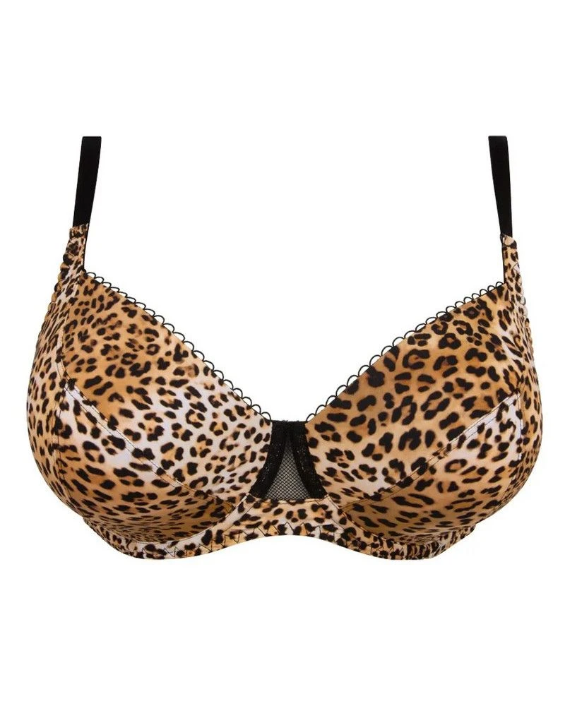Soutien-gorge Corbeille Antigel Libre Panthère (Fauve Et Noir) – Image 2