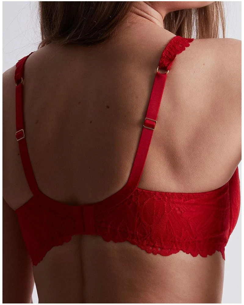 Soutien-gorge Corbeille Aubade Flowermania (Rouge Floral) – Image 6