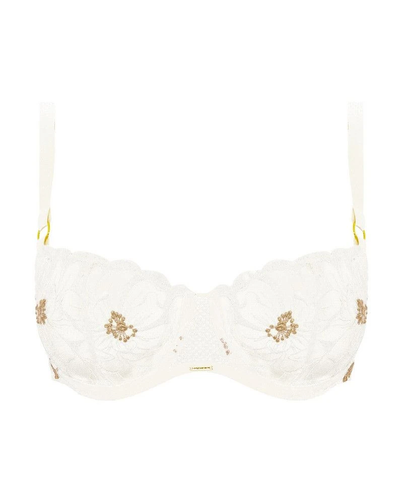 Soutien-gorge Corbeille Balconnet Chantelle Fleurs (Ivoire DorĂ©) â Image 4