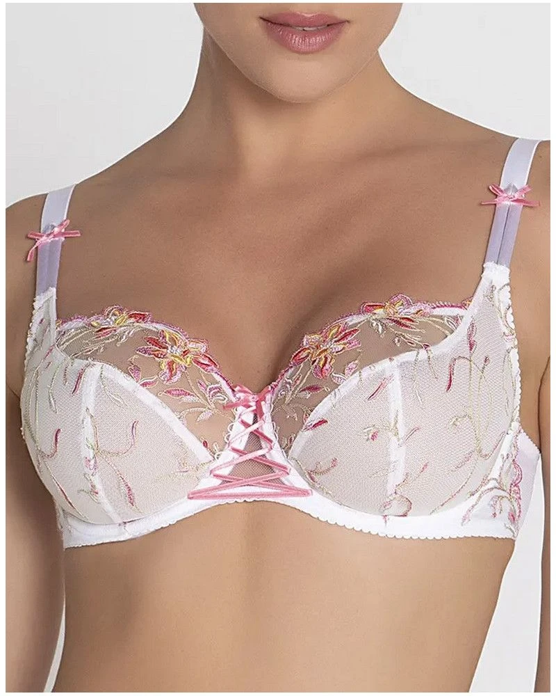 Soutien-gorge Corbeille Bien-être Lise Charmel Été Frivole (Blanc Frivole) – Image 3