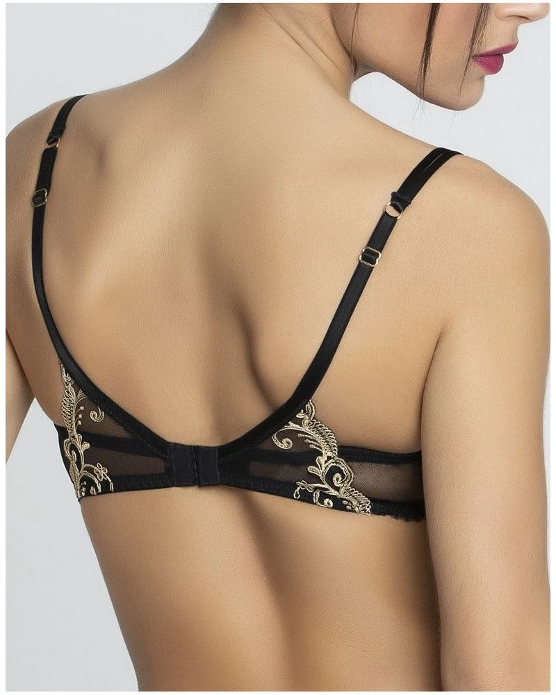 Soutien-gorge Corbeille Lise Charmel Déesse En Glam (Or Glamour) – Image 6