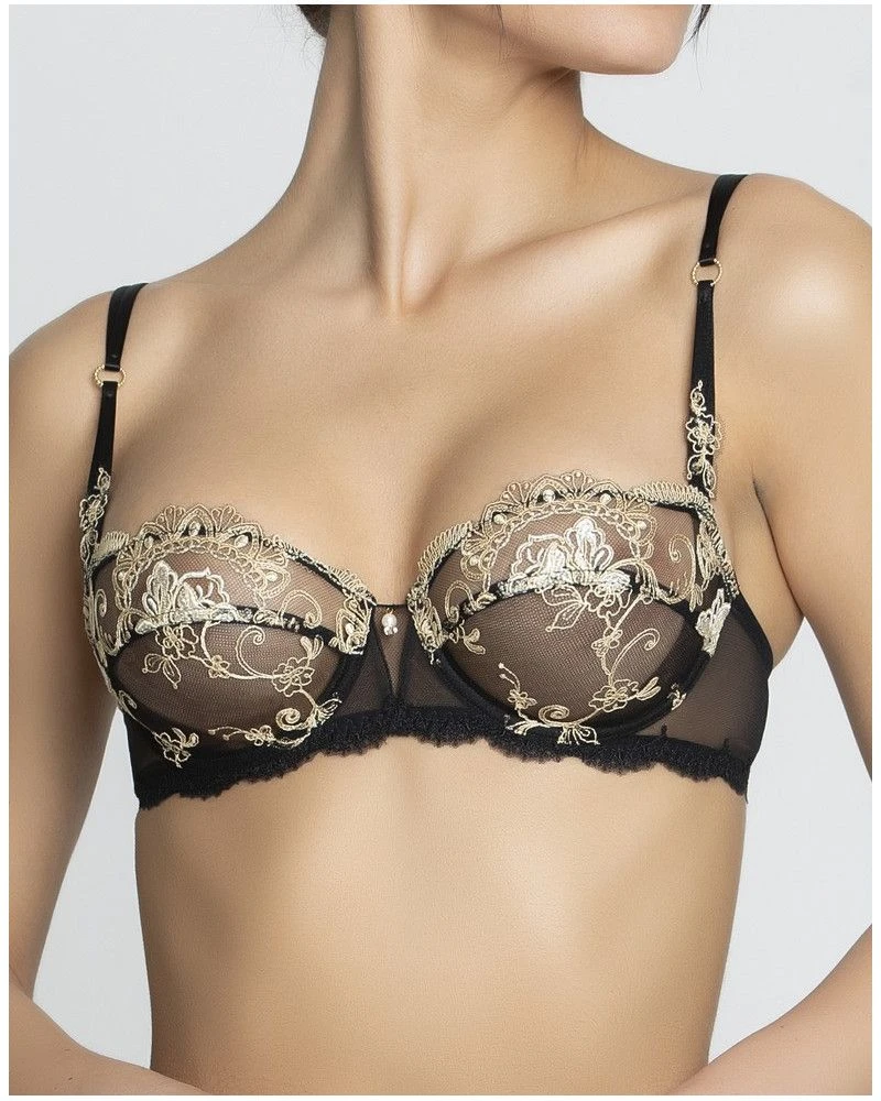 Soutien-gorge Corbeille Lise Charmel Déesse En Glam (Or Glamour)