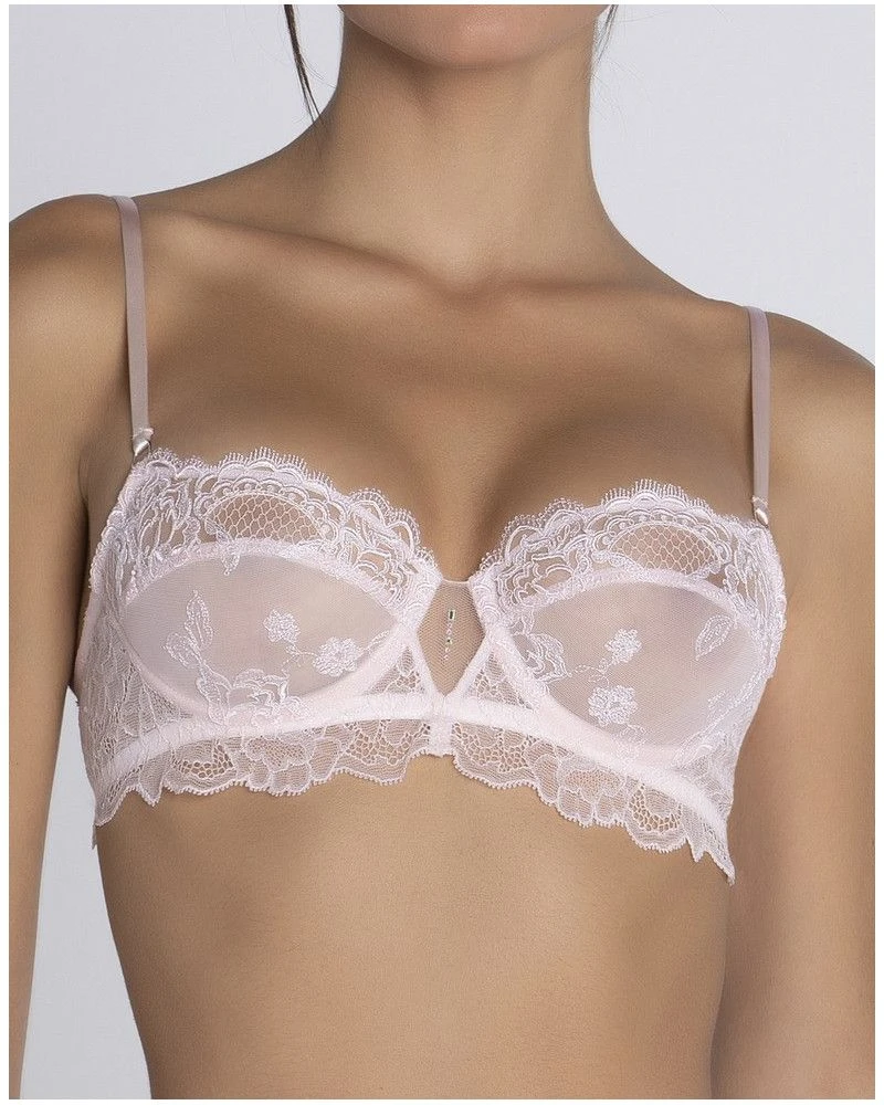 Soutien-gorge Corbeille Lise Charmel Sublime En Dentelle (Rose Sublime) – Image 4