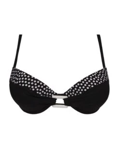 Soutien-gorge De Bain Coque Antigel La Muse Dolce Vita (Pois Noir)
