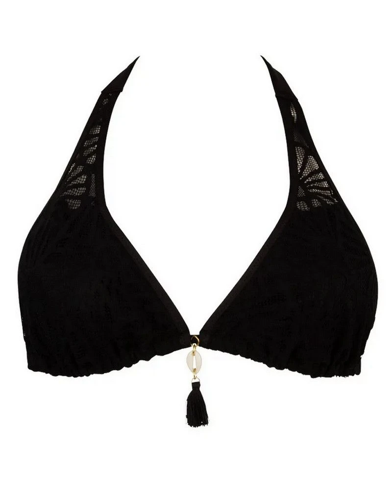 Soutien-gorge De Bain Triangle Antigel La Muse Dentelle (Noir)