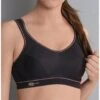 Soutien-gorge De Sport Anita Active Extrême Control (Noir/Doré)