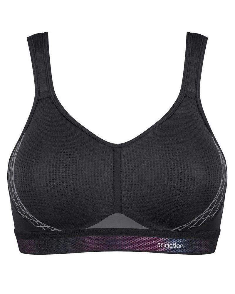 Soutien-gorge De Sport Triumph Triaction Cardio Cloud (Noir) – Image 4