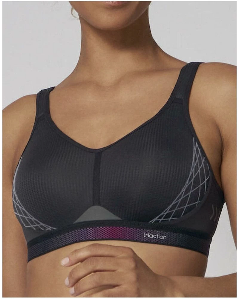 Soutien-gorge De Sport Triumph Triaction Cardio Cloud (Noir)