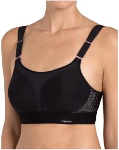 Soutien Gorge De Sport Triumph Triaction Cardio Extreme Lite (Noir)