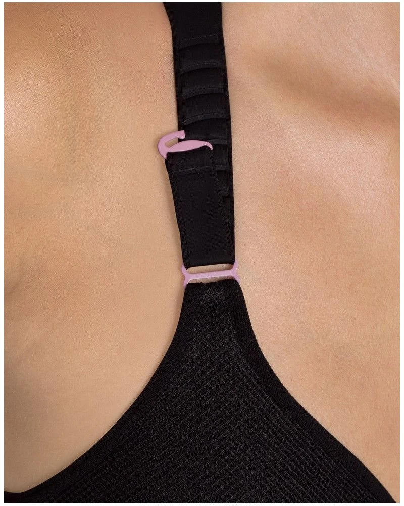 Soutien Gorge De Sport Triumph Triaction Cardio Hybrid Lite (Noir) – Image 7